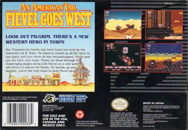 An American Tail Fievel Goes West - Image 2