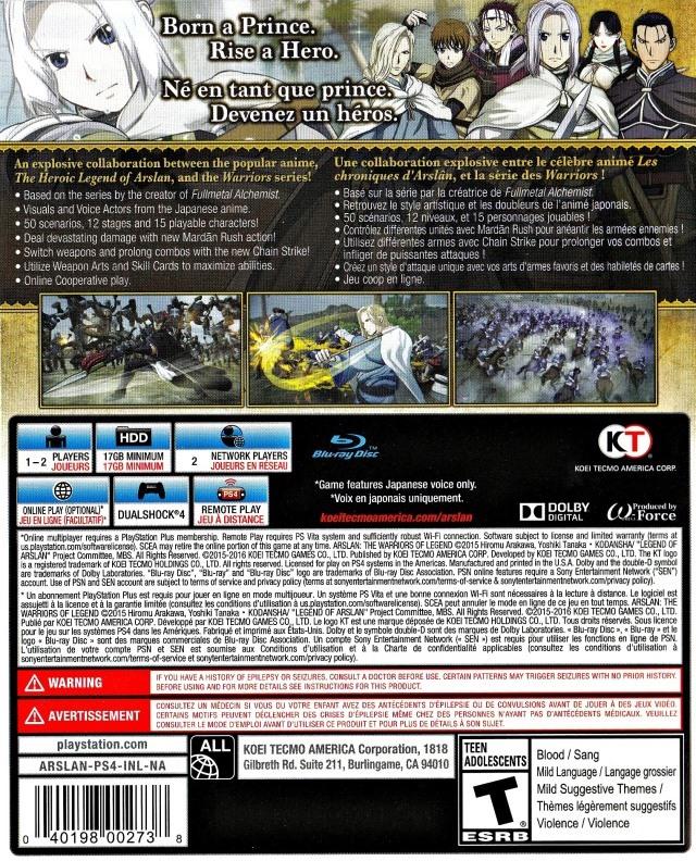Arslan The Warriors of Legend - Image 2