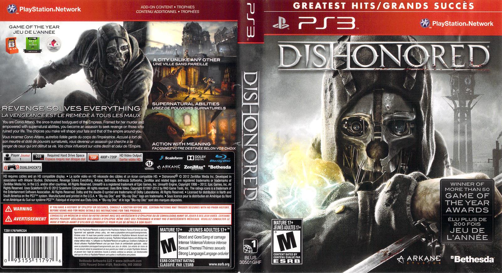 Dishonored [Greatest Hits] - Image 3