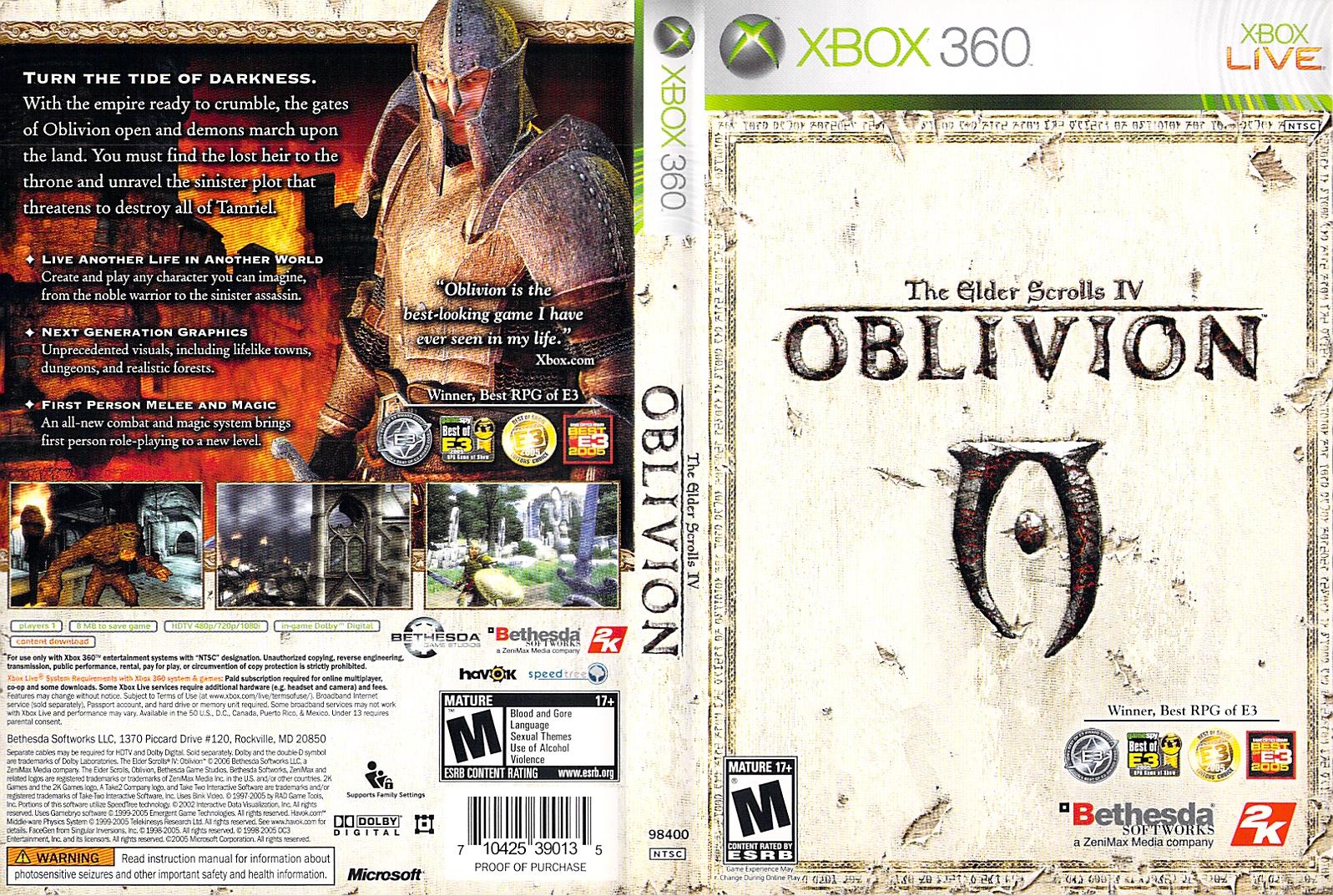Elder Scrolls IV Oblivion - Image 2