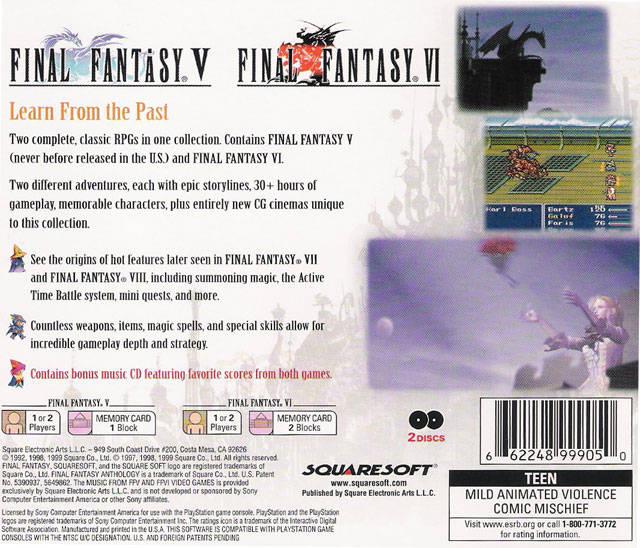 Final Fantasy Anthology - Image 2