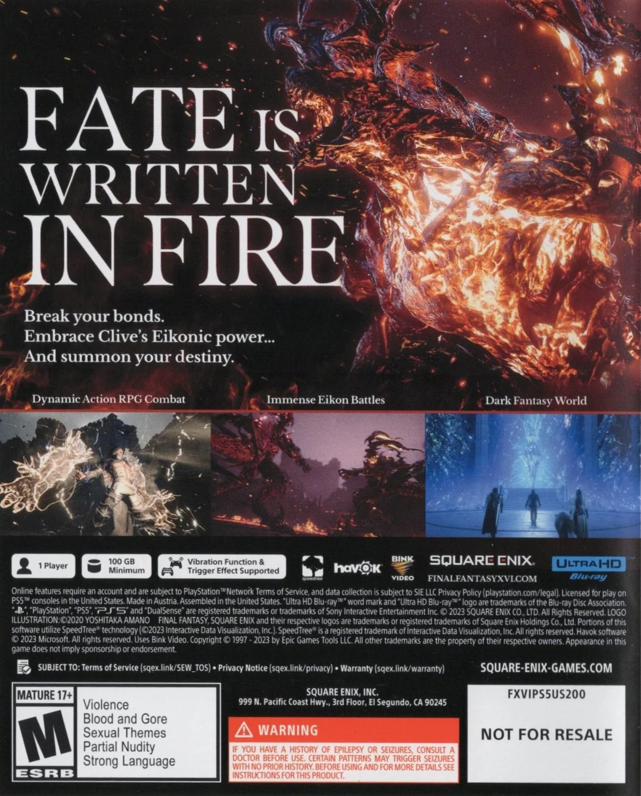 Final Fantasy XVI [Deluxe Edition] - Image 3