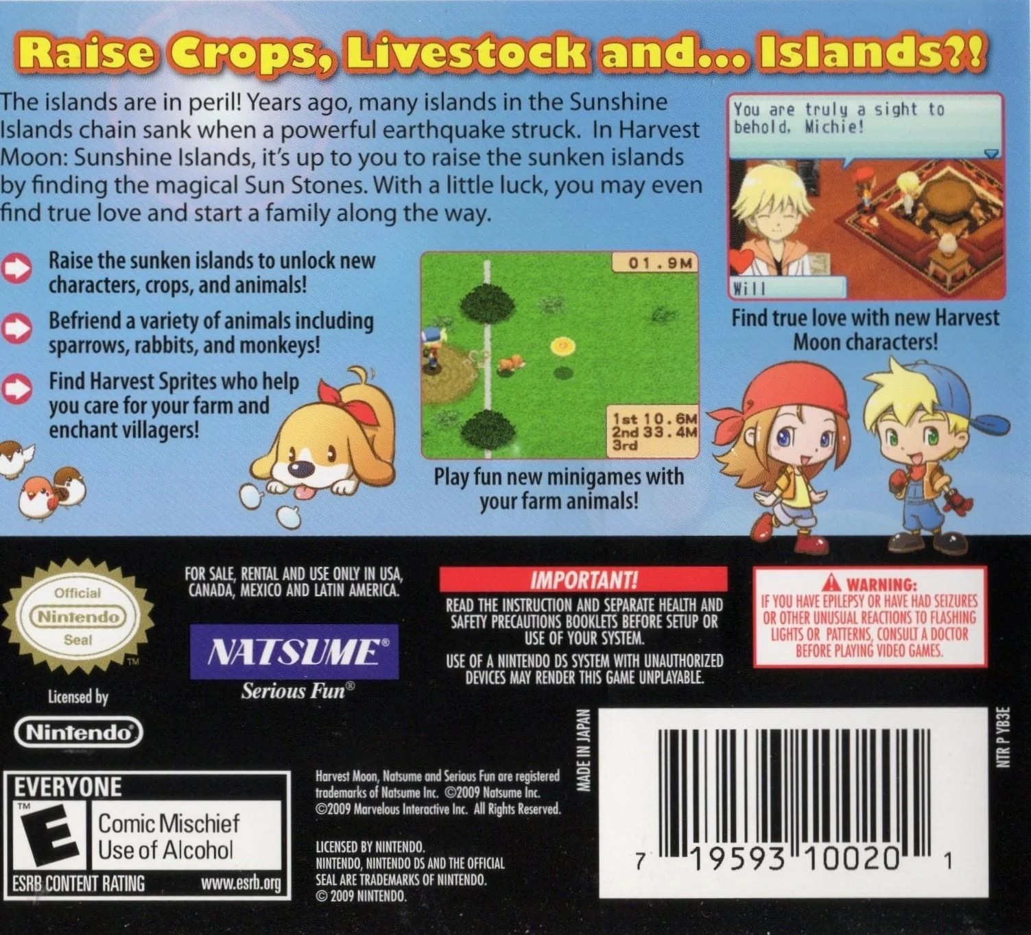 Harvest Moon: Sunshine Islands - Image 5