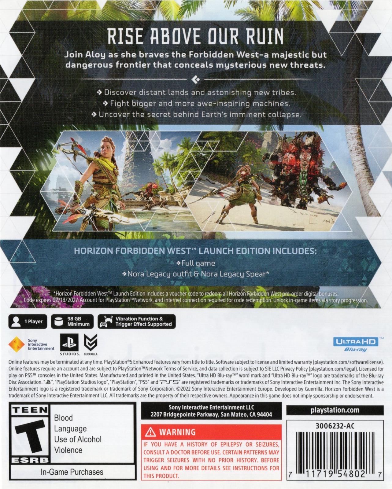 Horizon Forbidden West [Launch Edition] - Image 2