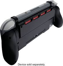 Insignia™ - Ergonomic Grip Case for Nintendo Switch Lite - Black - Image 2