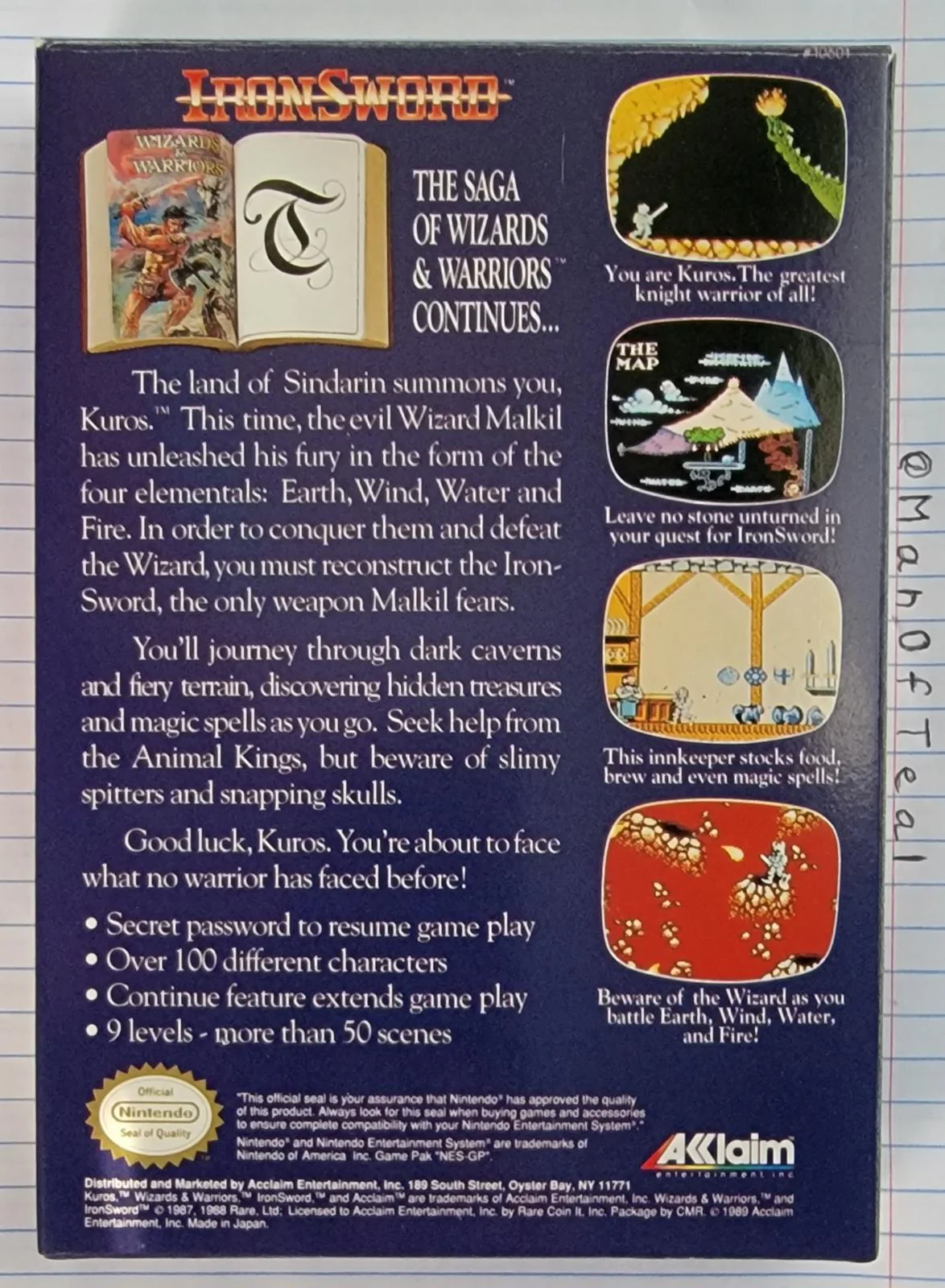 Iron Sword Wizards and Warriors II - Image 3