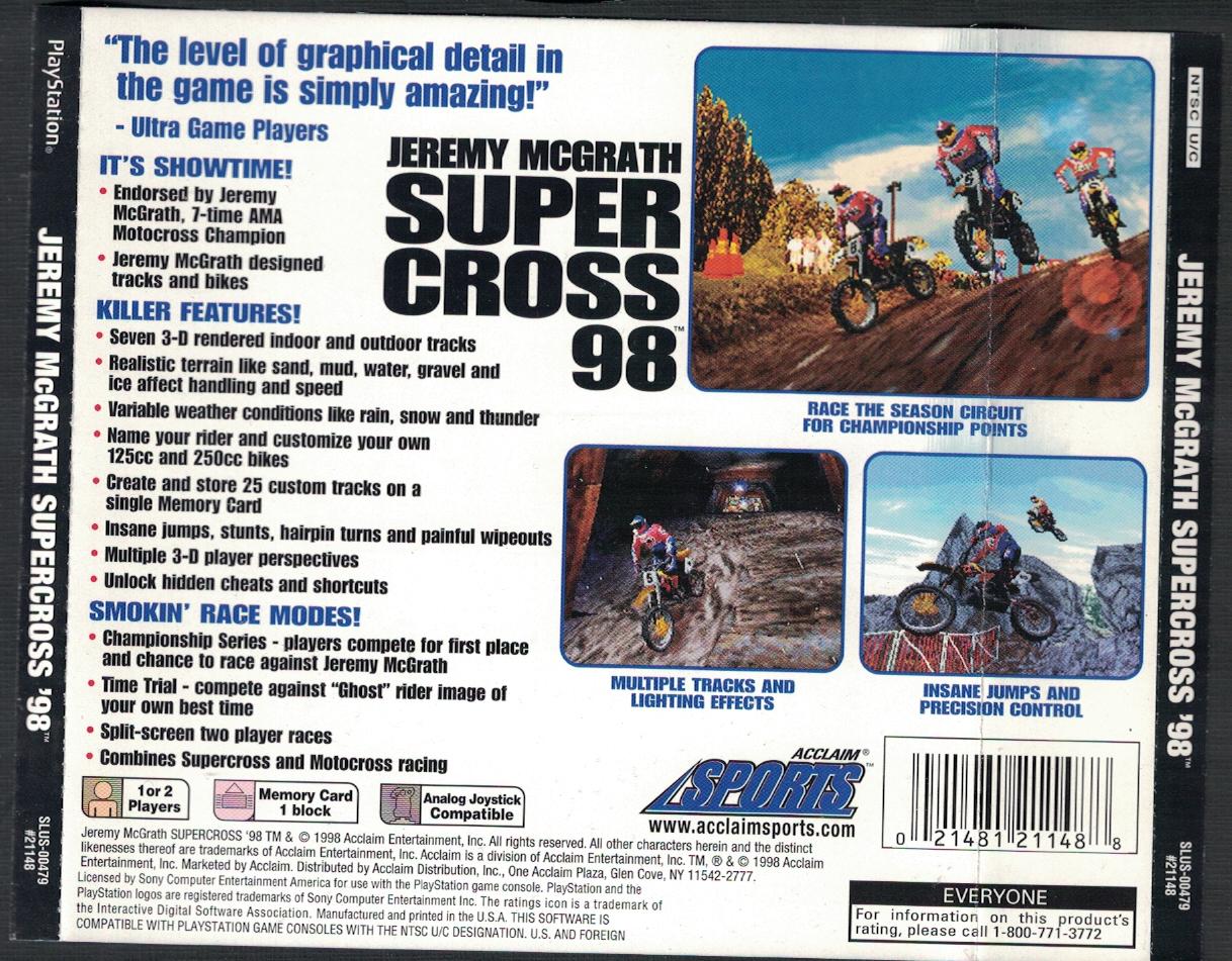 Jeremy McGrath Supercross 98 - Image 3
