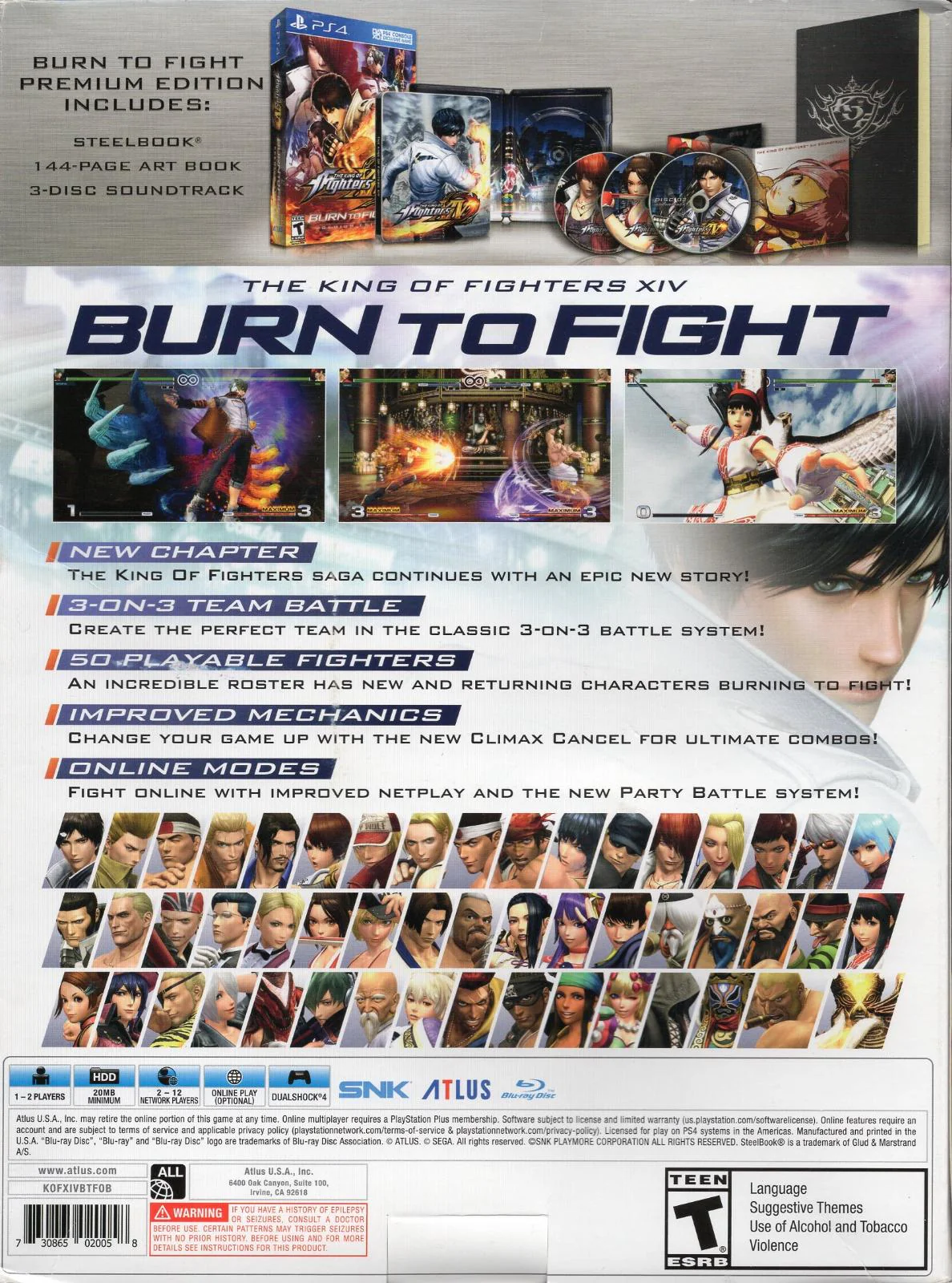 King of Fighters XIV Burn to Fight [Premium Edition] - Image 2