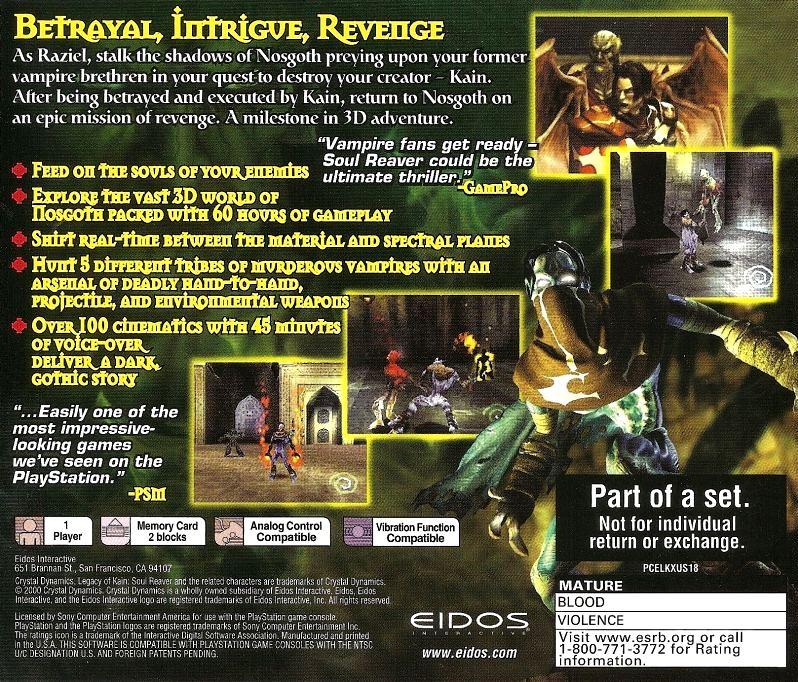 Legacy of Kain Soul Reaver [Collector's Edition] - Image 2