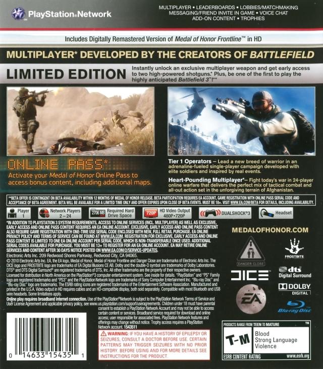Medal of Honor Limited Edition - Image 2
