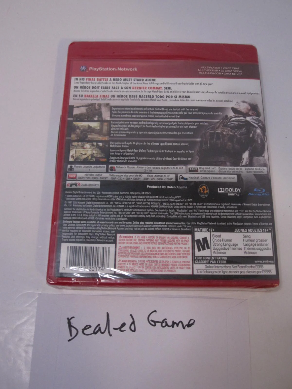 Metal Gear Solid 4 Guns of the Patriots [Greatest Hits] - Image 2