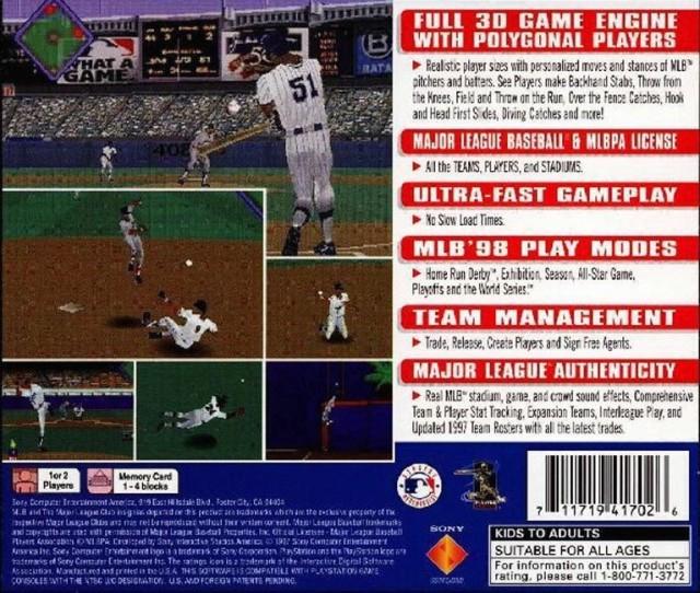 MLB 98 - Image 3