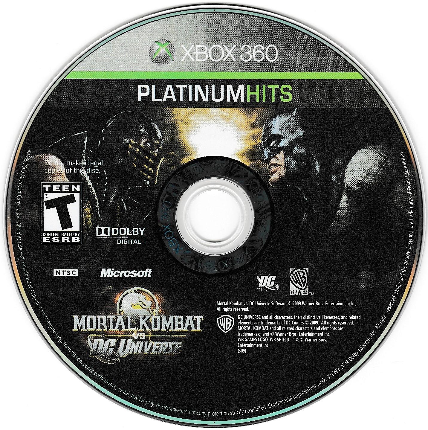 Mortal Kombat Vs. DC Universe [Platinum Hits] - Image 2