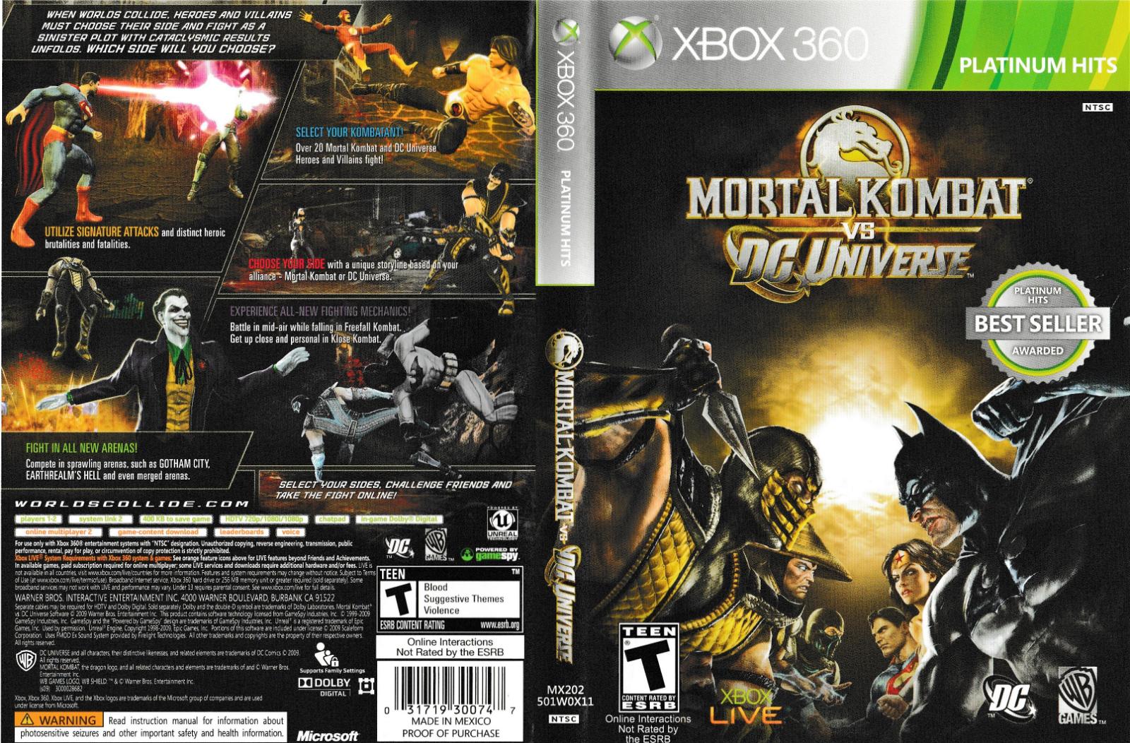 Mortal Kombat Vs. DC Universe [Platinum Hits] - Image 4