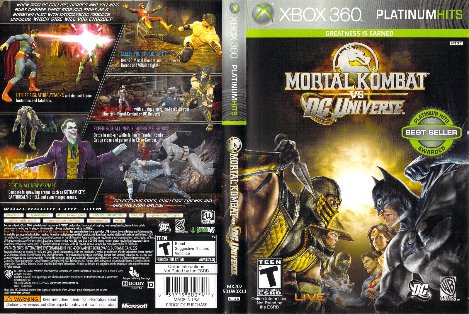 Mortal Kombat Vs. DC Universe [Platinum Hits] - Image 6
