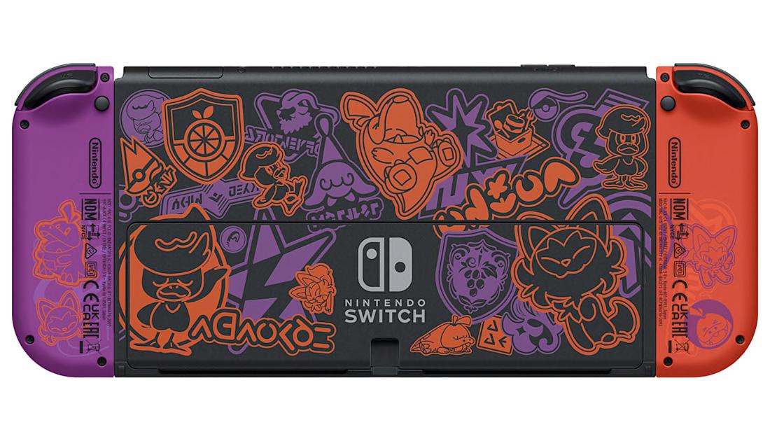 Nintendo Switch OLED [Pokemon Scarlet & Violet Edition] - Image 3