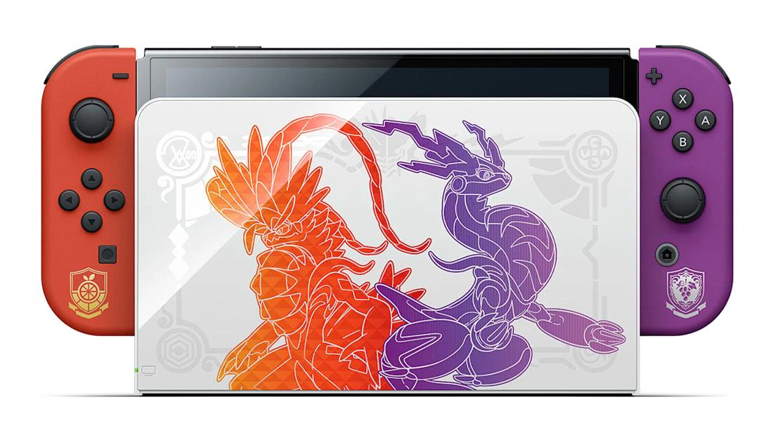 Nintendo Switch OLED [Pokemon Scarlet & Violet Edition] - Image 5