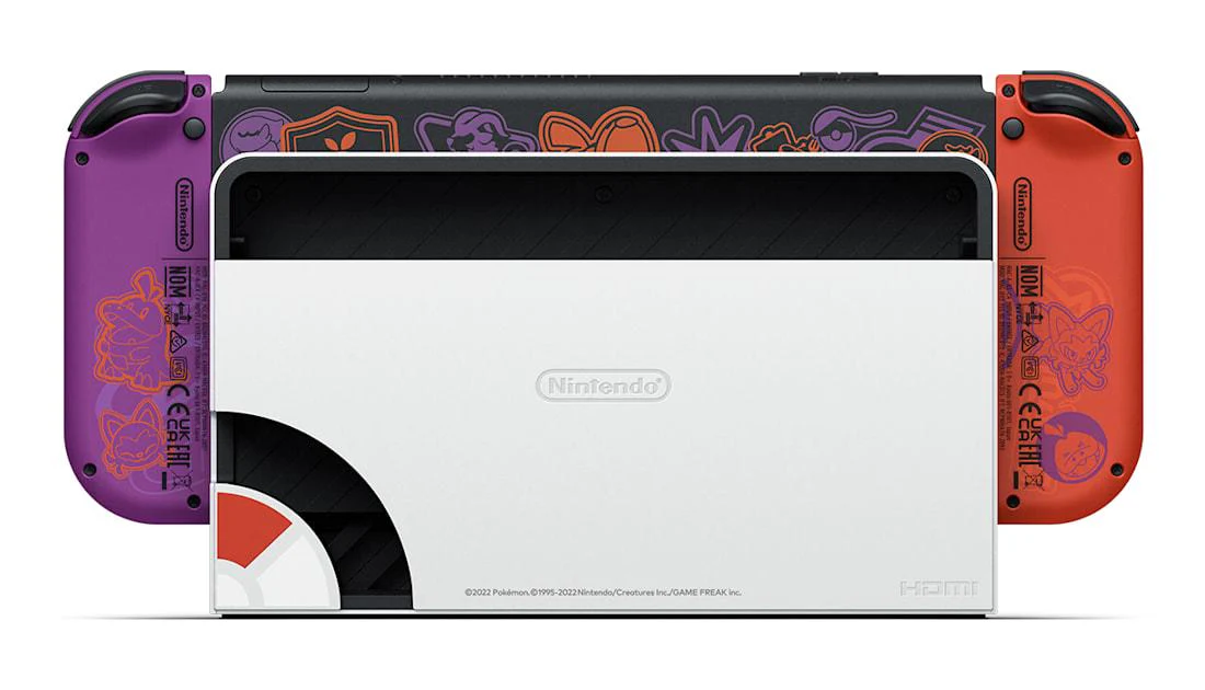 Nintendo Switch OLED [Pokemon Scarlet & Violet Edition] - Image 6
