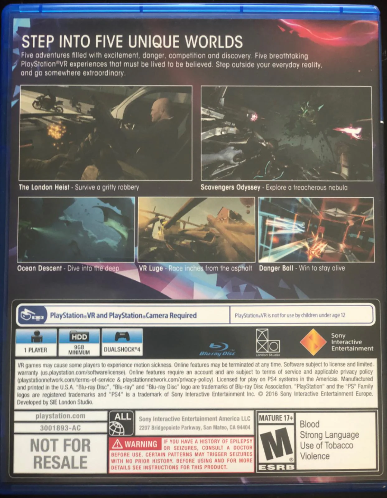 Playstation VR Worlds [Not For Resale] - Image 2