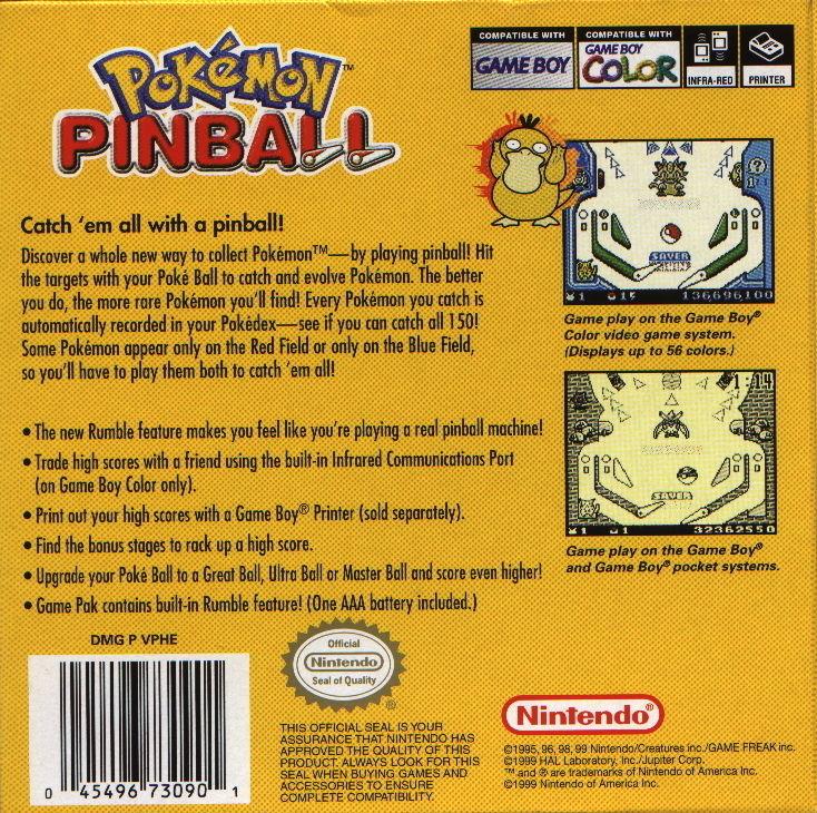 Pokemon Pinball - Image 2