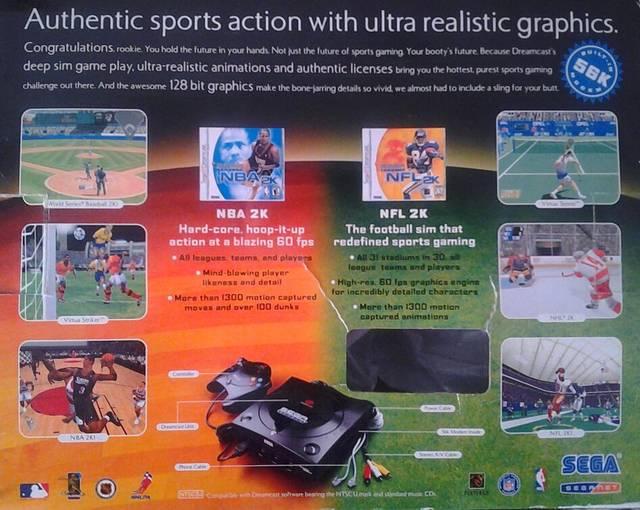 Sega Dreamcast Sports Edition Console - Image 3