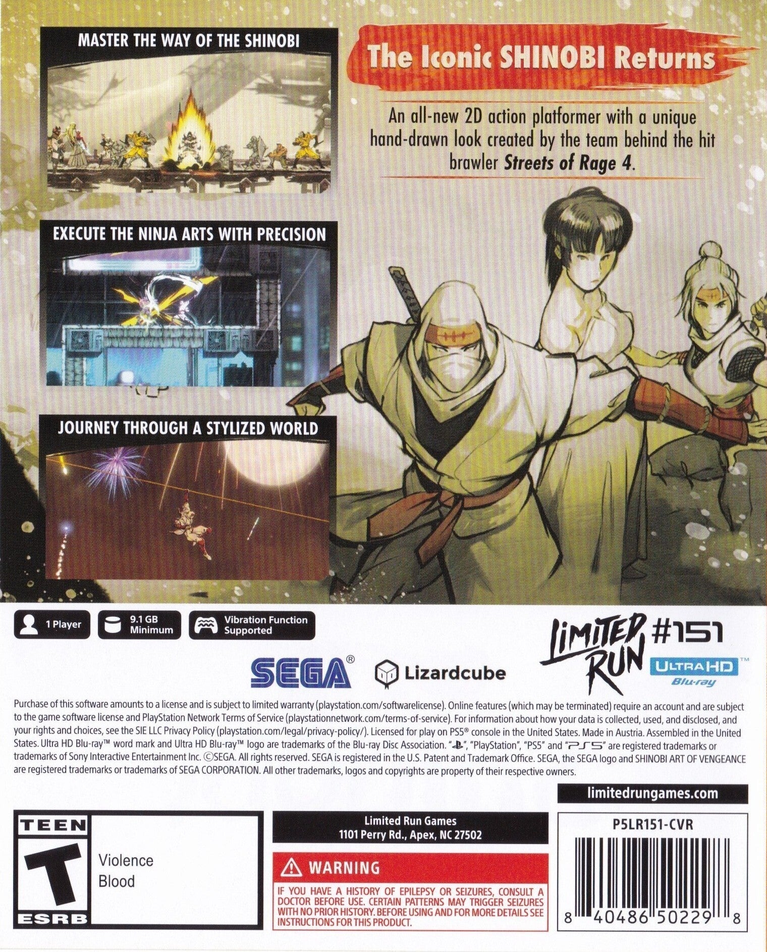 Shinobi: Art Of Vengeance - Image 2