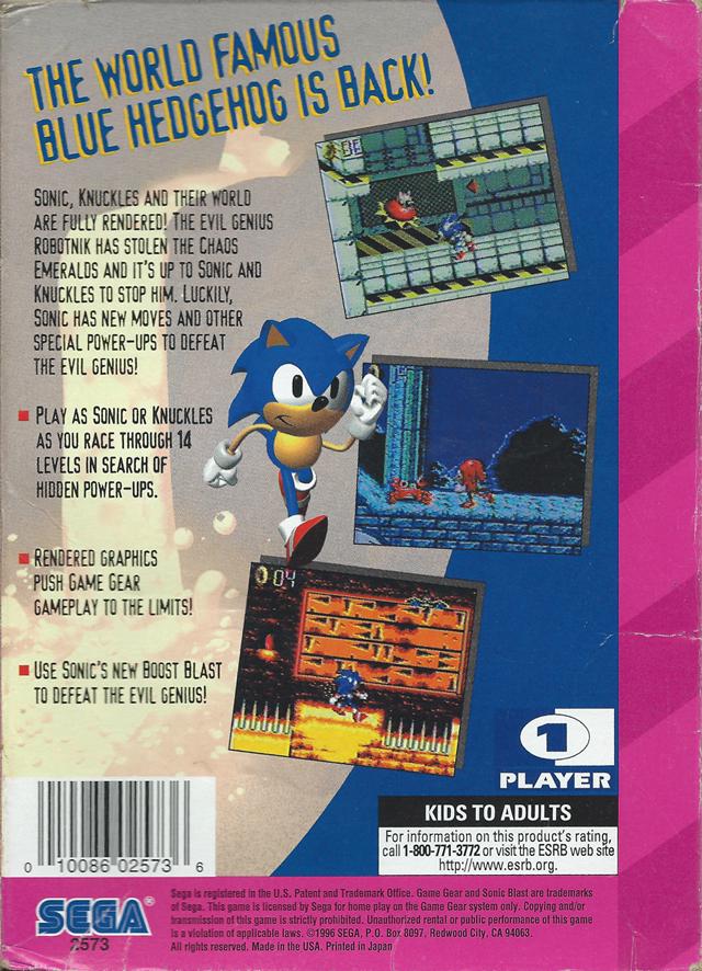 Sonic Blast - Image 3