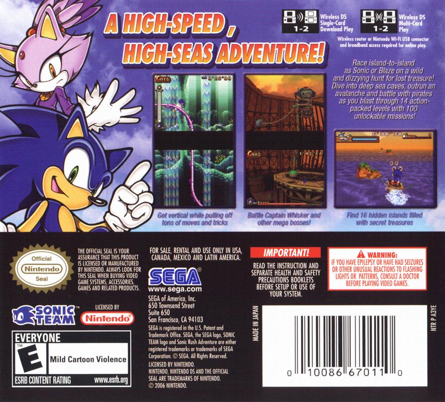 Sonic Rush Adventure - Image 2