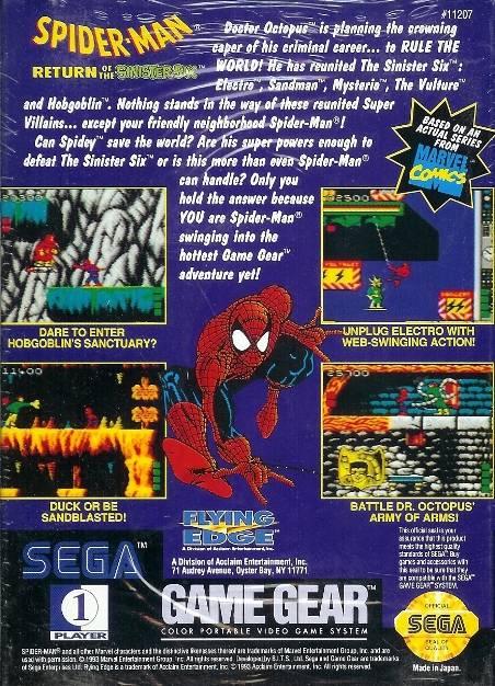 Spiderman Return of the Sinister Six - Image 3