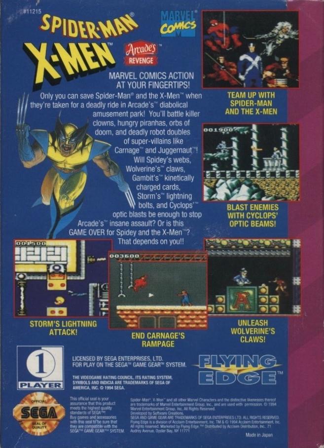Spiderman X-Men Arcade's Revenge - Image 5
