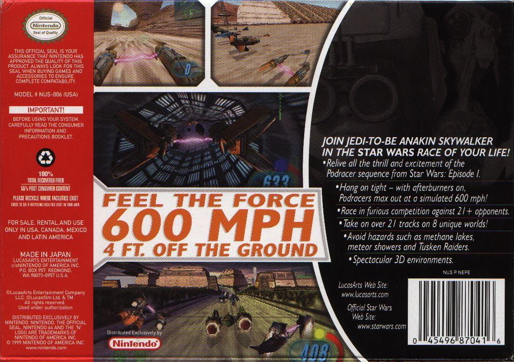Star Wars Episode I Racer - Image 4