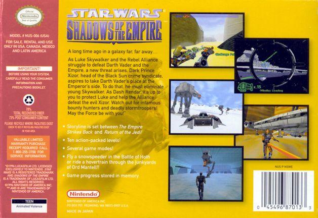Star Wars Shadows of the Empire - Image 3