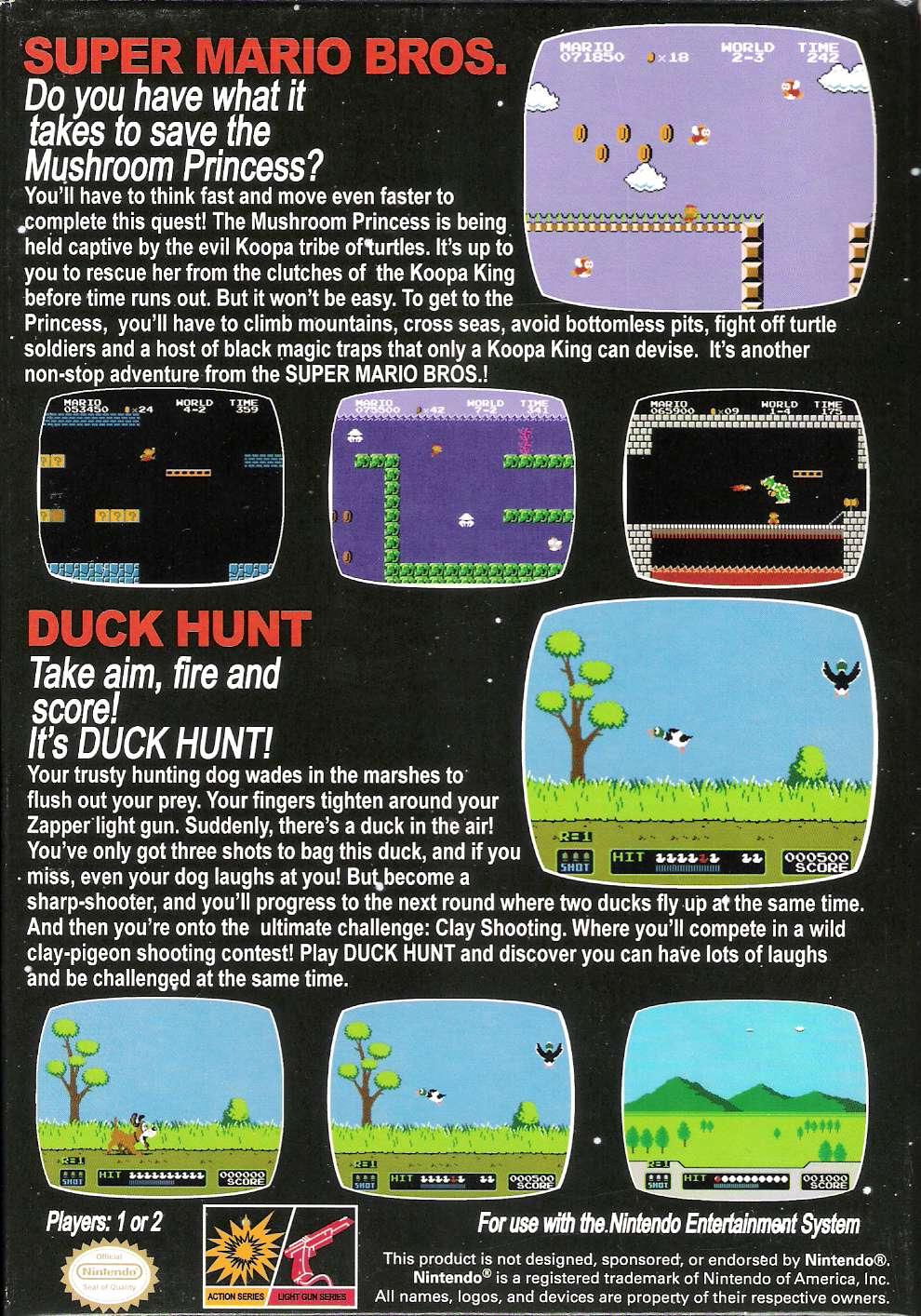 Super Mario Bros and Duck Hunt - Image 5