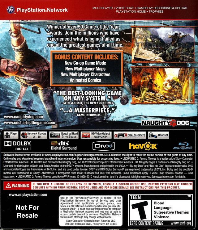 Uncharted 2: Among Thieves [Game of the Year Greatest Hits] - Image 3