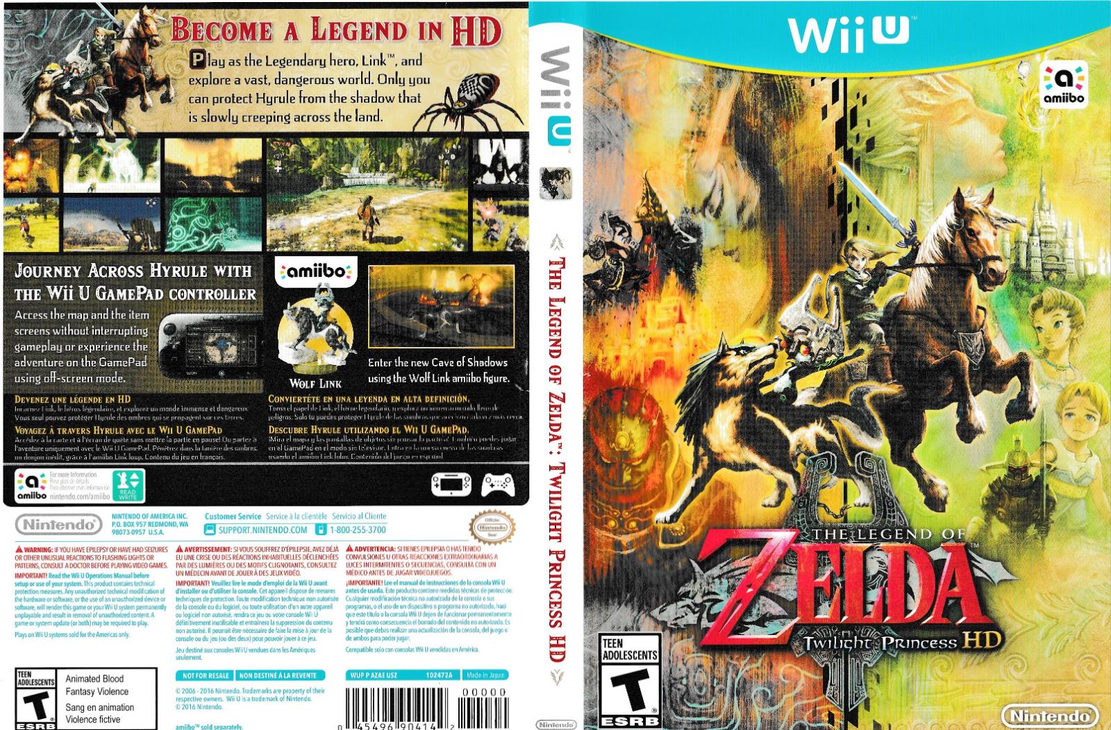 Zelda Twilight Princess HD [amiibo Bundle] - Image 2